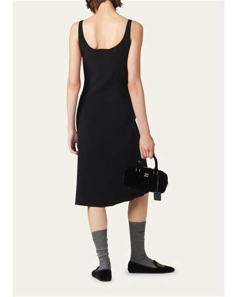 miu miu cady dress|Black Cady Dress .